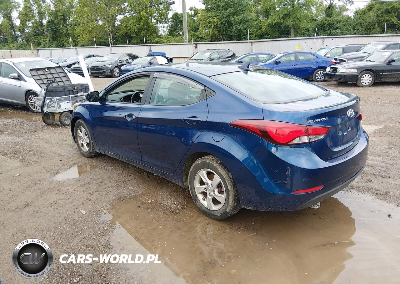 2015 Hyundai Elantra Se VIN:5NPDH4AE8FH644059 - 3