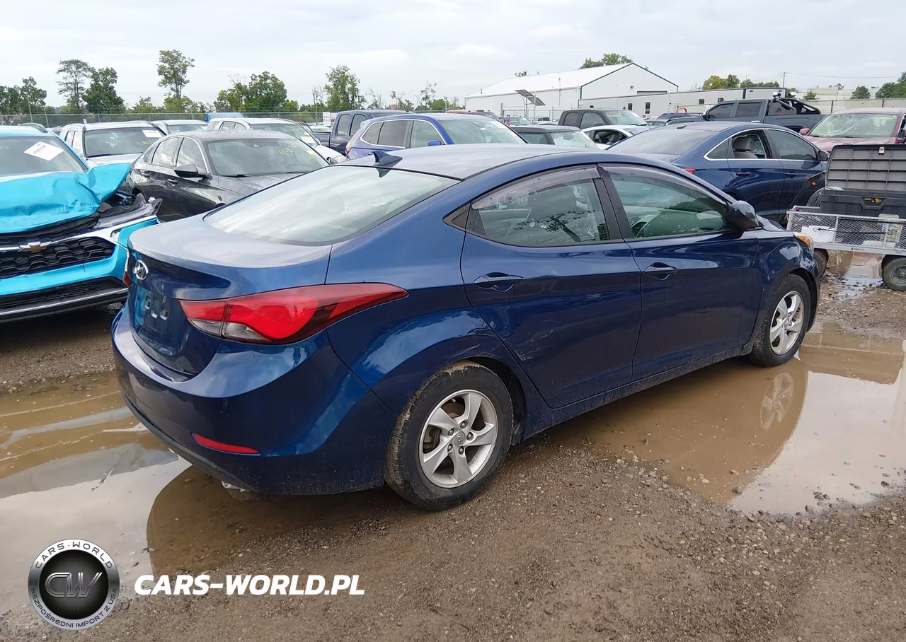 2015 Hyundai Elantra Se VIN:5NPDH4AE8FH644059 - 4