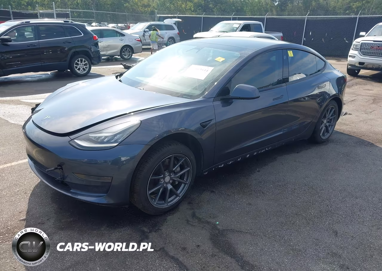 2021 Tesla Model 3 Standard Range Plus Rear-Wheel Drive VIN:5YJ3E1EA4MF859380 - 2