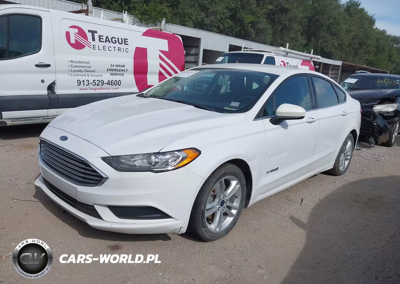 2018 Ford Fusion Hybrid Se VIN:3FA6P0LU1JR209355 - 2