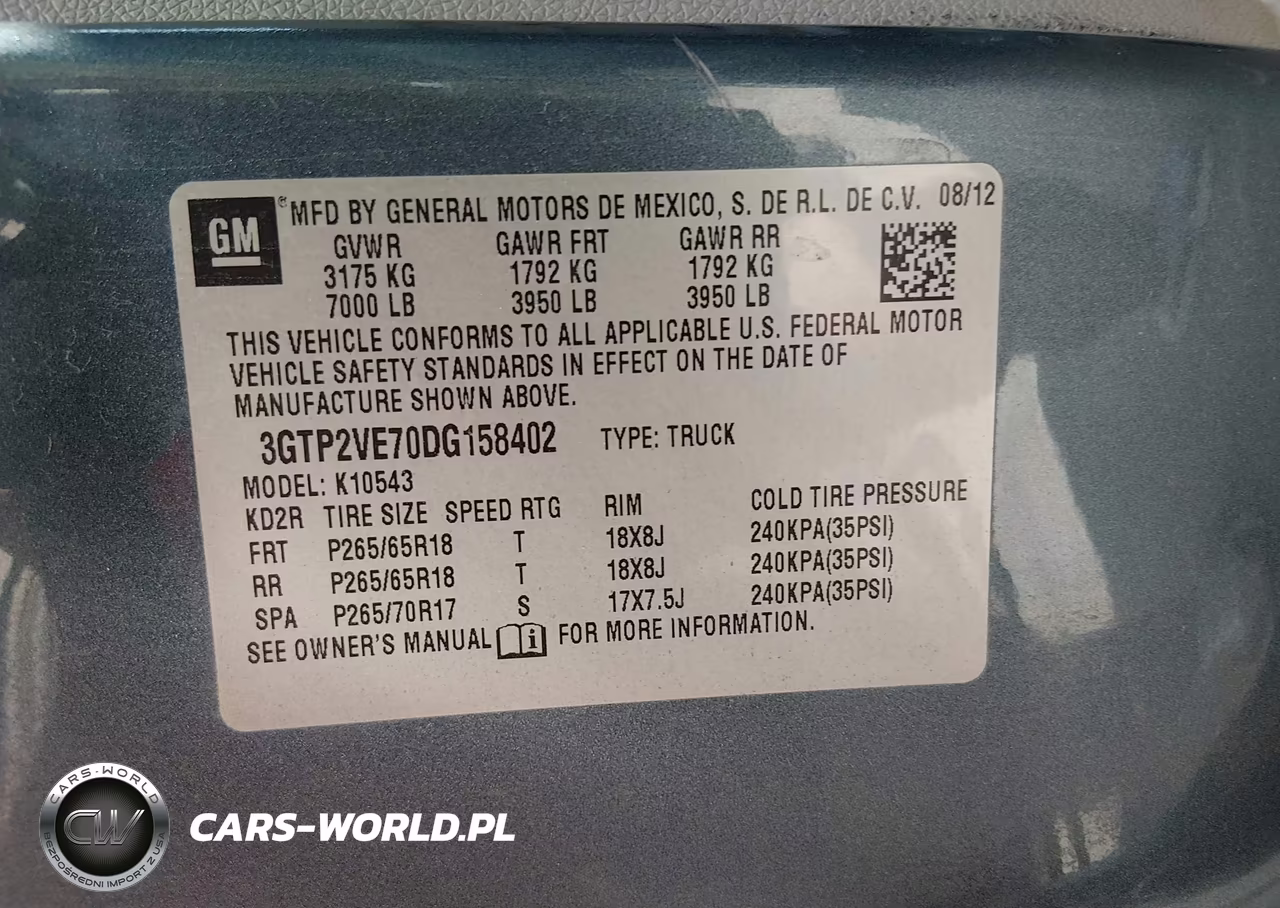 2013 GMC Sierra 1500 Sle VIN:3GTP2VE70DG158402 - 9