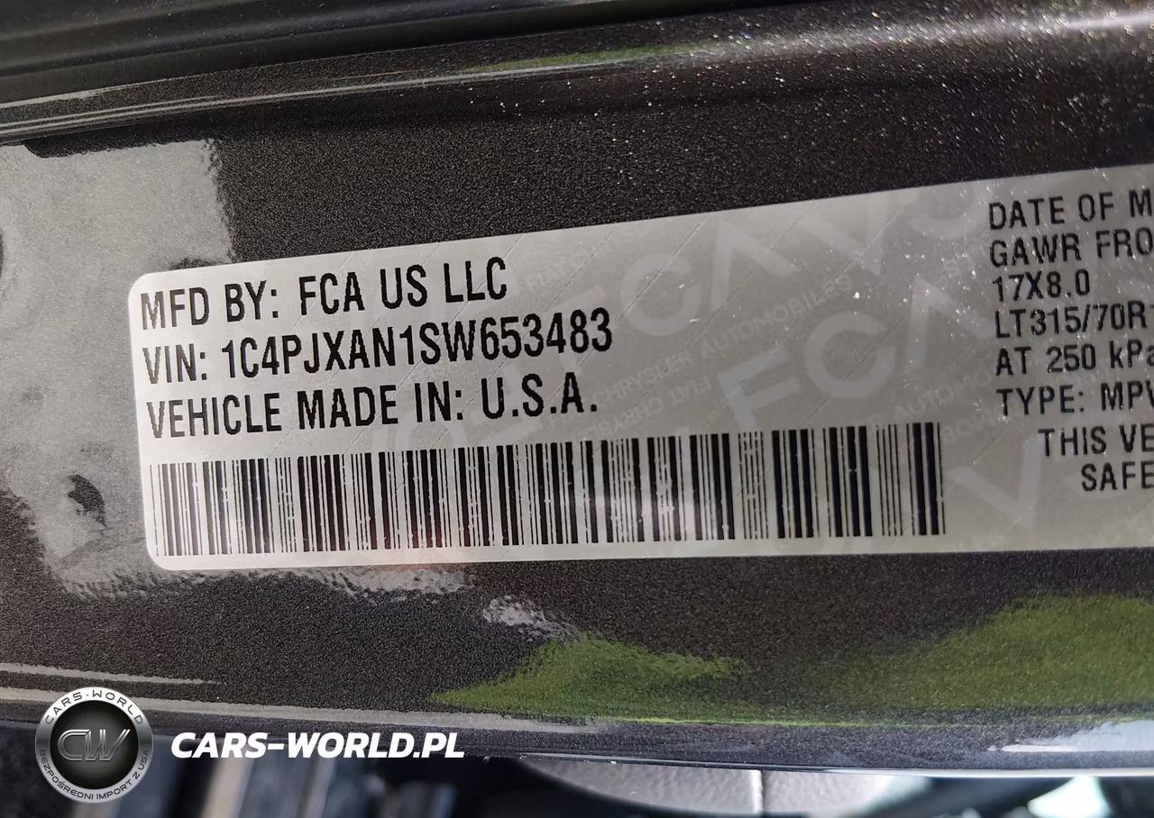 2025 Jeep Wrangler 2-Door Willys 4X4 VIN:1C4PJXAN1SW653483 - 9