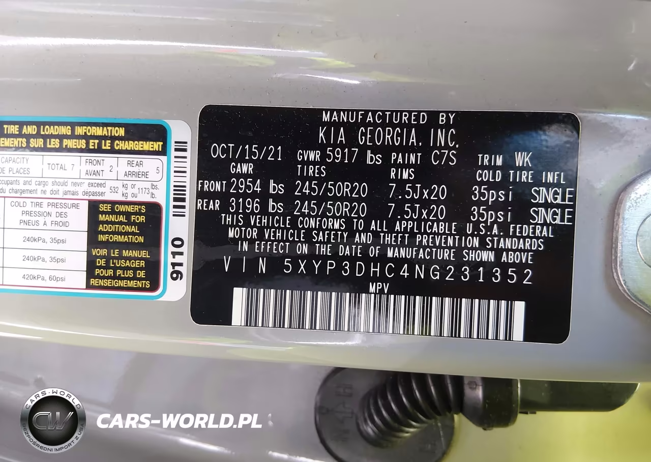 2022 Kia Telluride Ex VIN:5XYP3DHC4NG231352 - 9