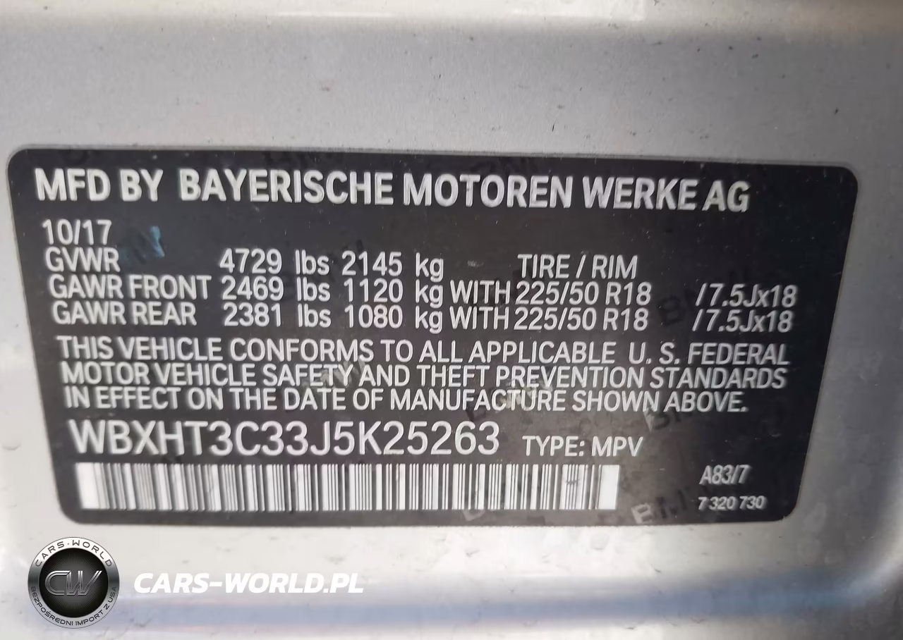 2018 BMW X1 xDrive28I VIN:WBXHT3C33J5K25263 - 9