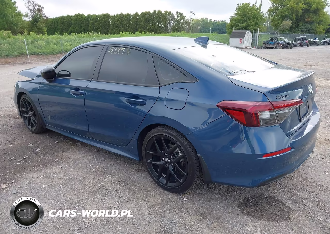 2026 Honda Civic Sport VIN:2HGFE2F57TH571304 - 3