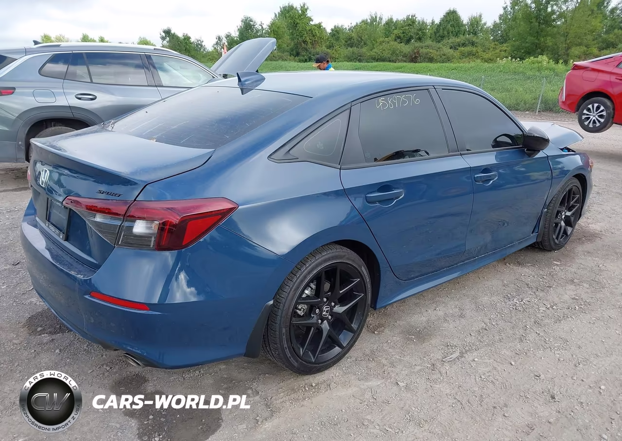 2026 Honda Civic Sport VIN:2HGFE2F57TH571304 - 4