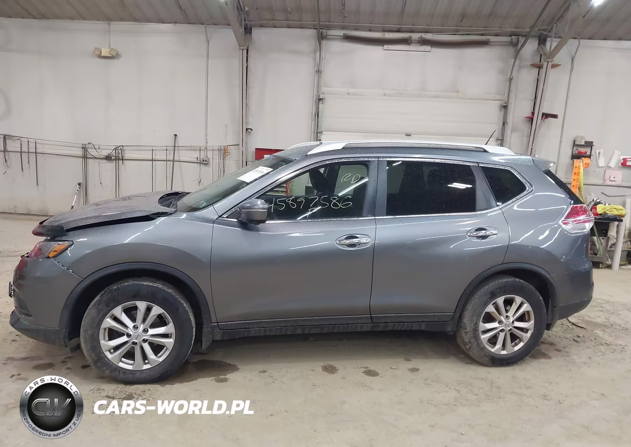 2015 Nissan Rogue Sv VIN:KNMAT2MV5FP555118 - 14