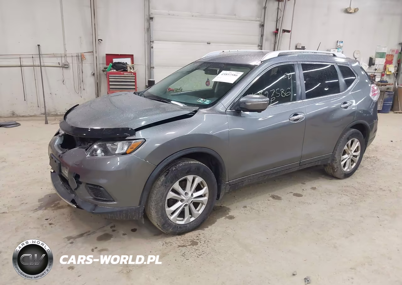 2015 Nissan Rogue Sv VIN:KNMAT2MV5FP555118 - 2