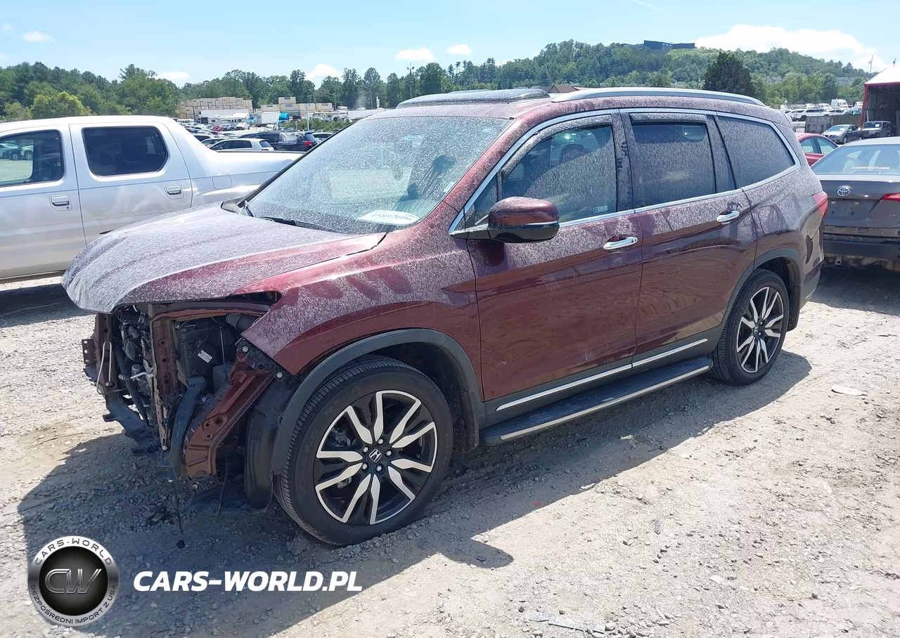 2021 Honda Pilot 2Wd Touring 8 Passenger VIN:5FNYF5H92MB010800 - 2