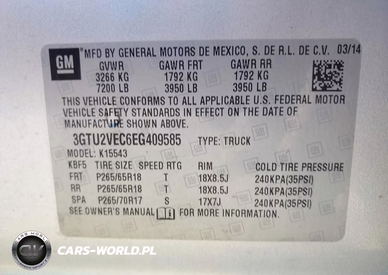2014 GMC Sierra 1500 Slt VIN:3GTU2VEC6EG409585 - 9