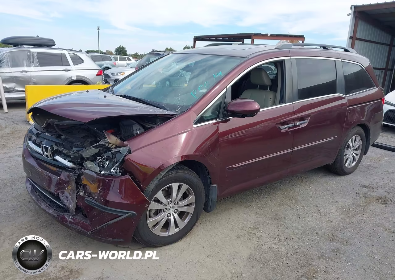 2015 Honda Odyssey Ex-L VIN:5FNRL5H60FB082469 - 2