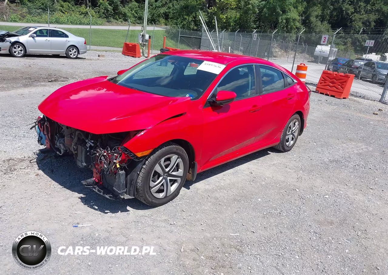 2018 Honda Civic Lx VIN:2HGFC2F57JH600982 - 2