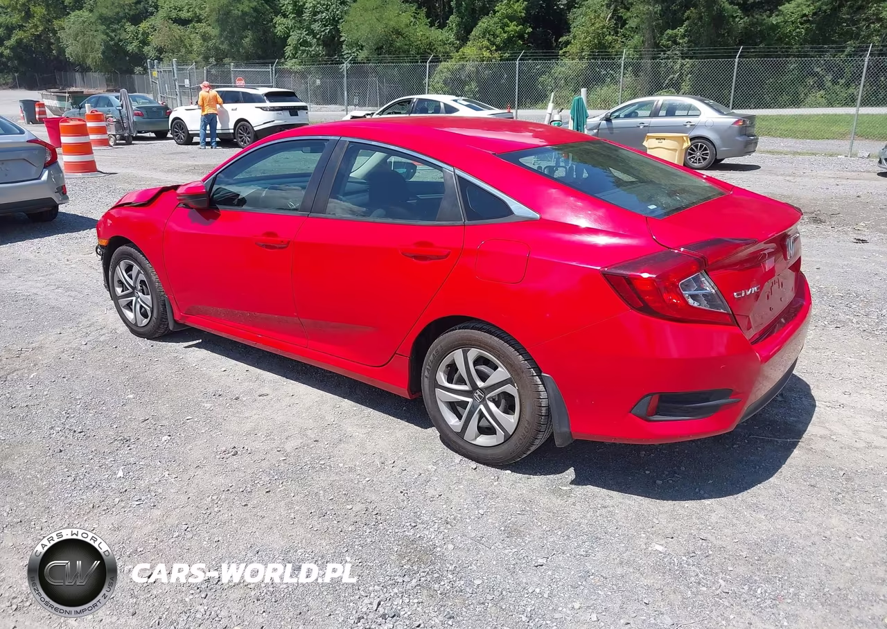 2018 Honda Civic Lx VIN:2HGFC2F57JH600982 - 3