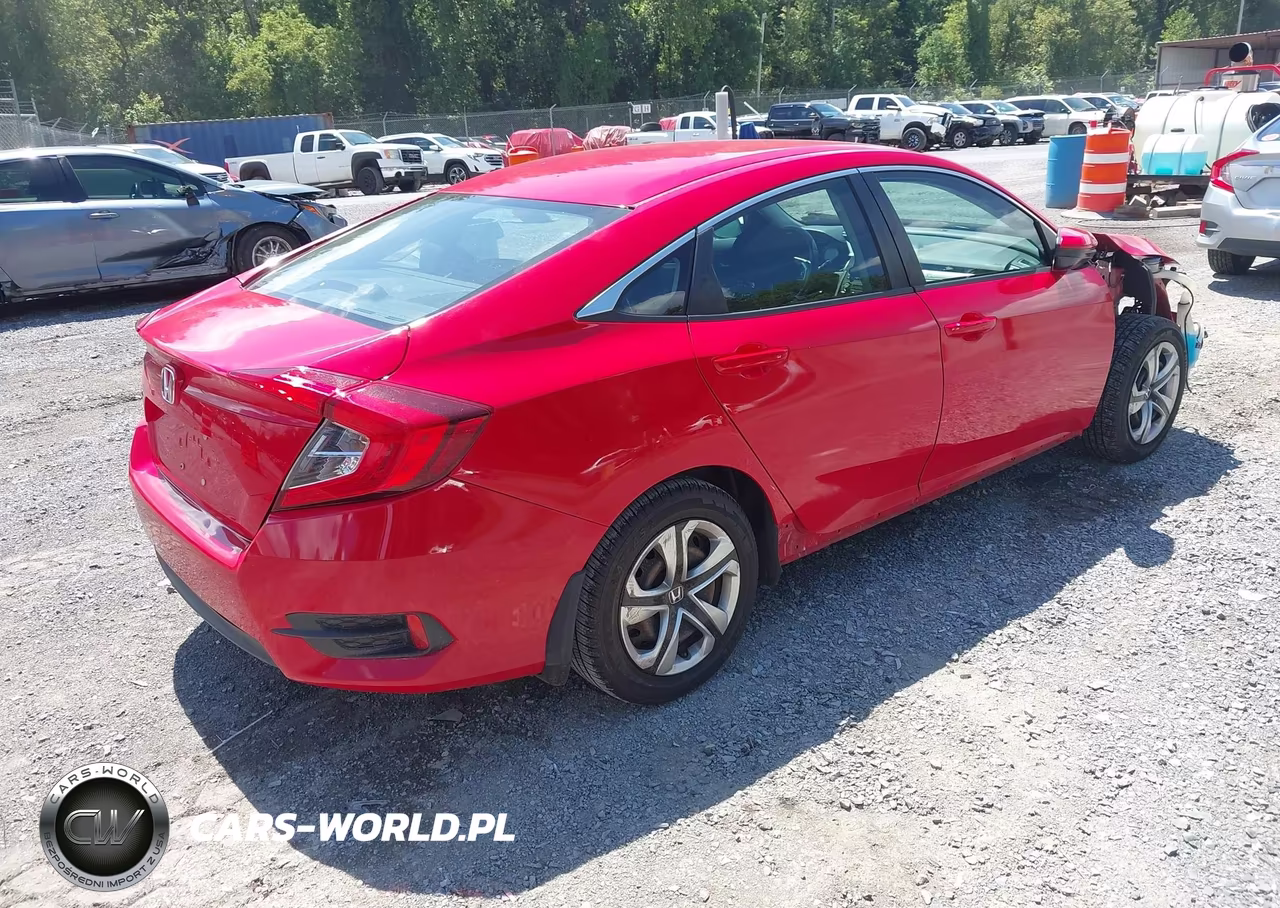2018 Honda Civic Lx VIN:2HGFC2F57JH600982 - 4