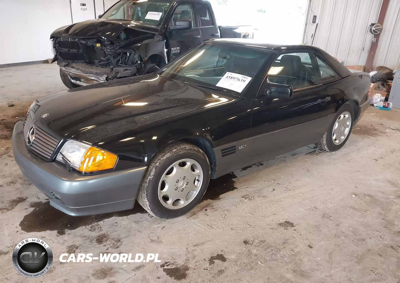 1993 Mercedes-Benz 600 Sl VIN:WDBFA76E1PF076030 - 2