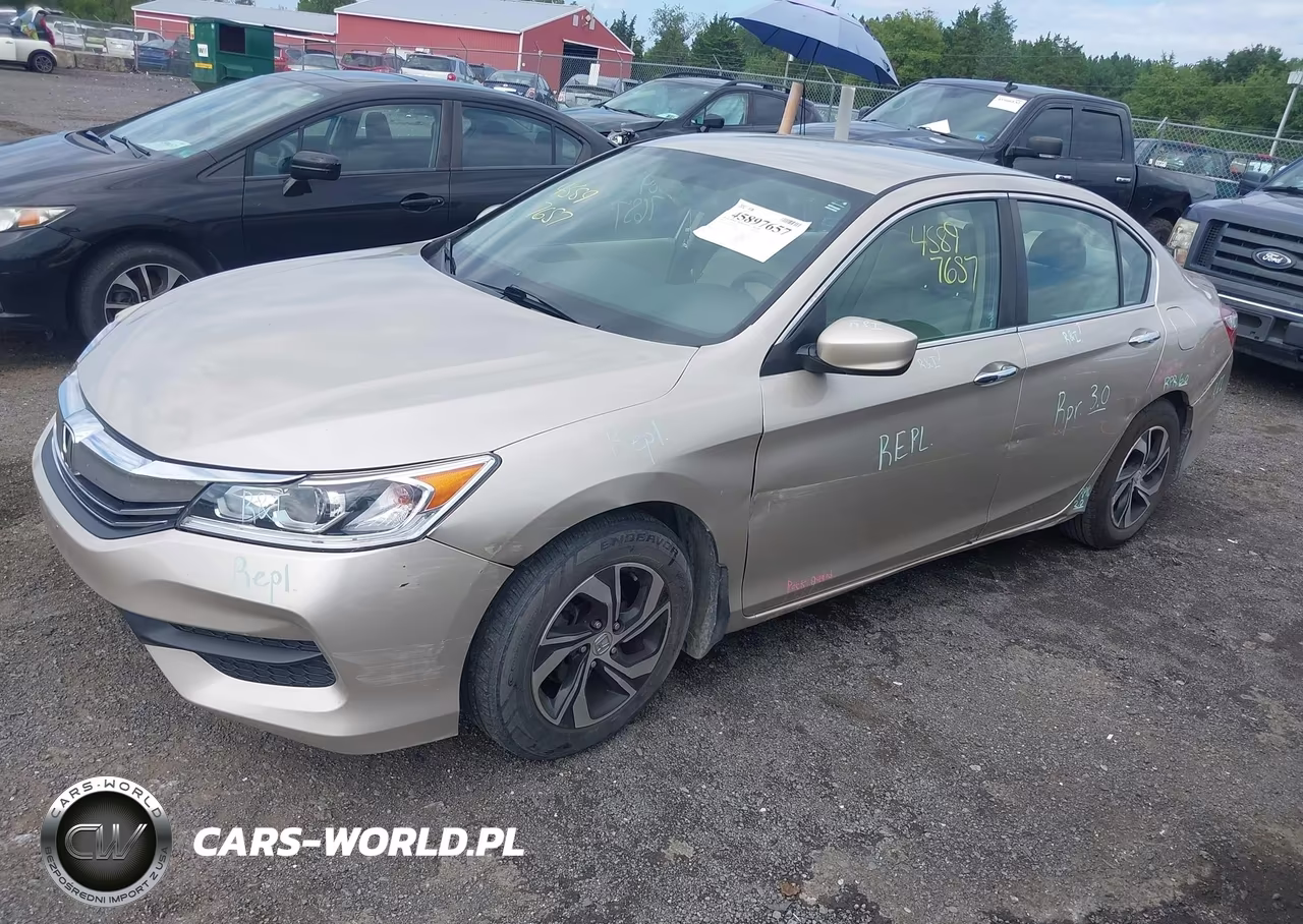 2016 Honda Accord Lx VIN:1HGCR2F37GA023040 - 2
