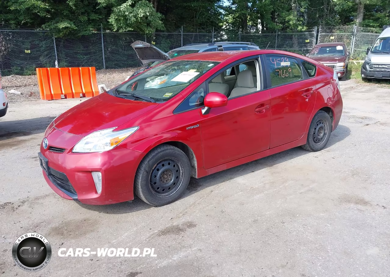 2013 Toyota Prius Two VIN:JTDKN3DU9D0345316 - 2