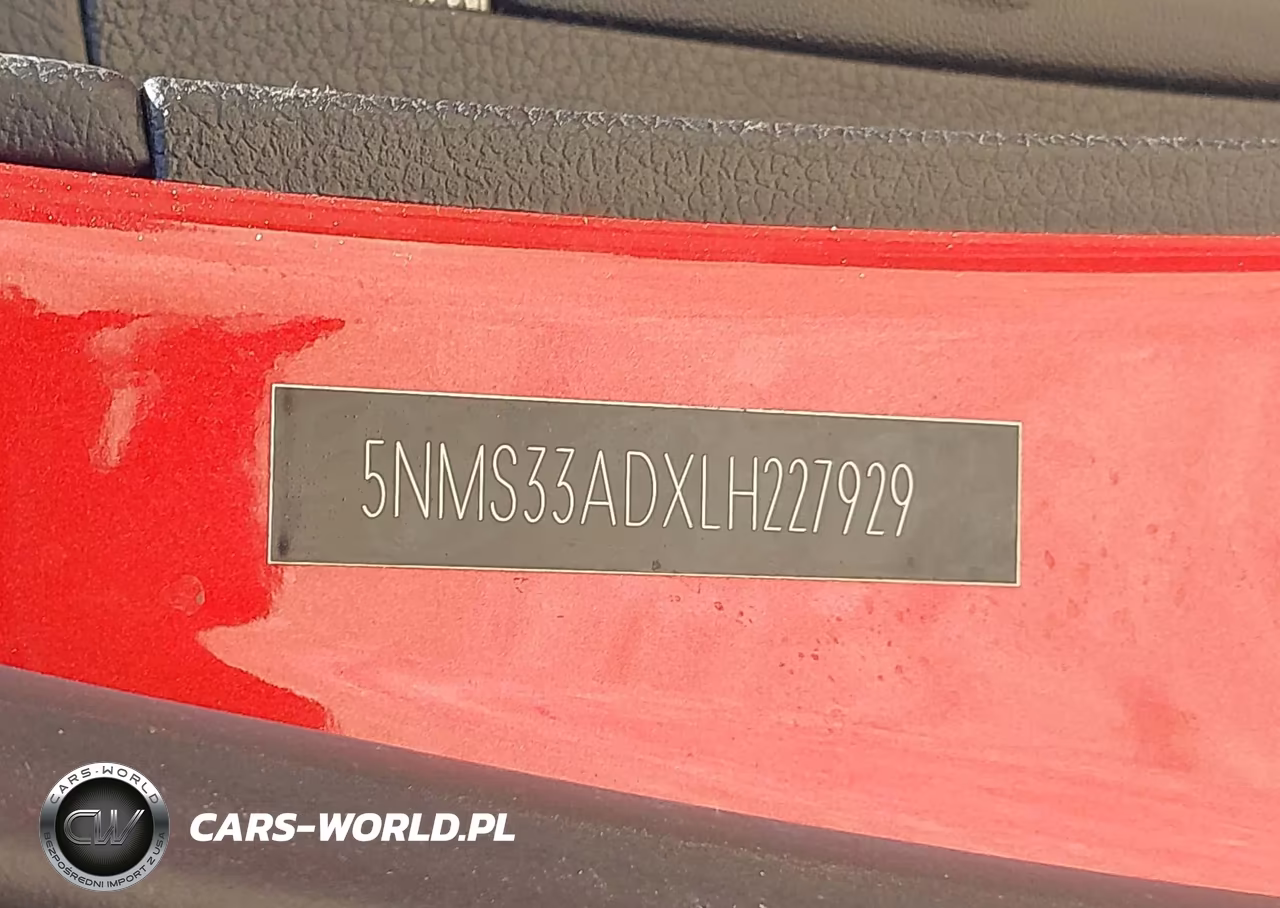 2020 Hyundai Santa Fe Sel VIN:5NMS33ADXLH227929 - 9