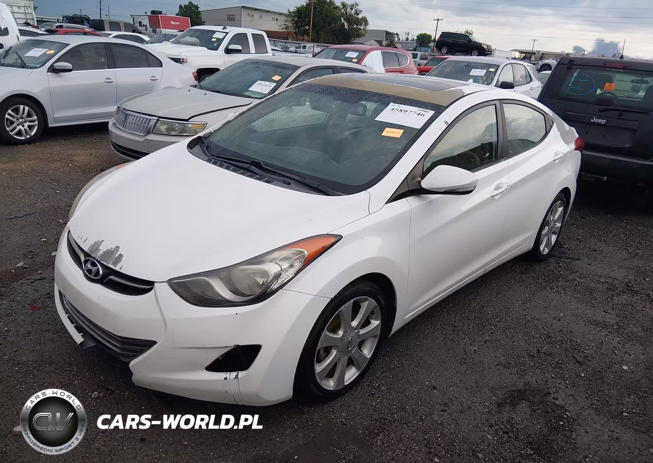 2013 Hyundai Elantra Limited VIN:5NPDH4AE2DH270271 - 2