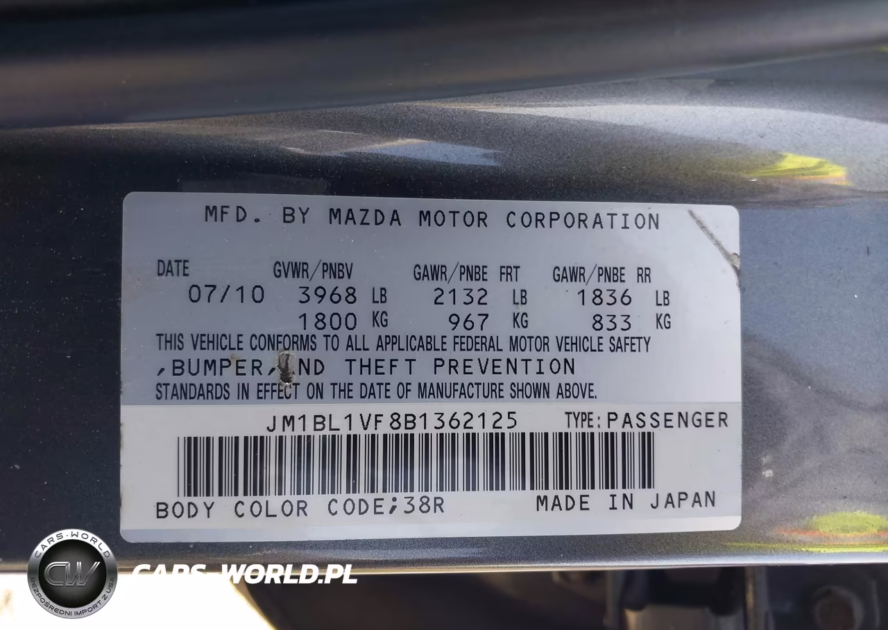 2011 Mazda Mazda3 I Touring VIN:JM1BL1VF8B1362125 - 9