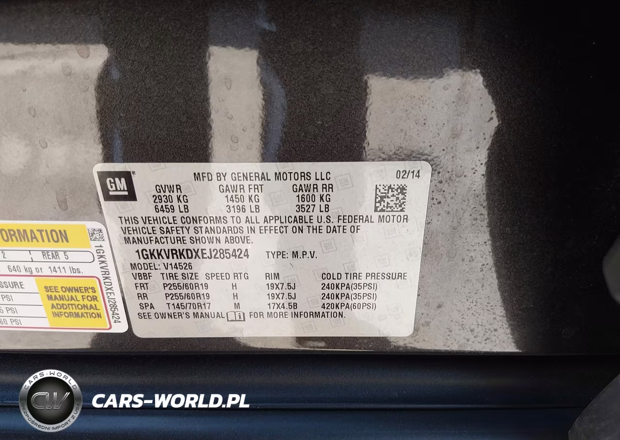 2014 GMC Acadia Slt-1 VIN:1GKKVRKDXEJ285424 - 9
