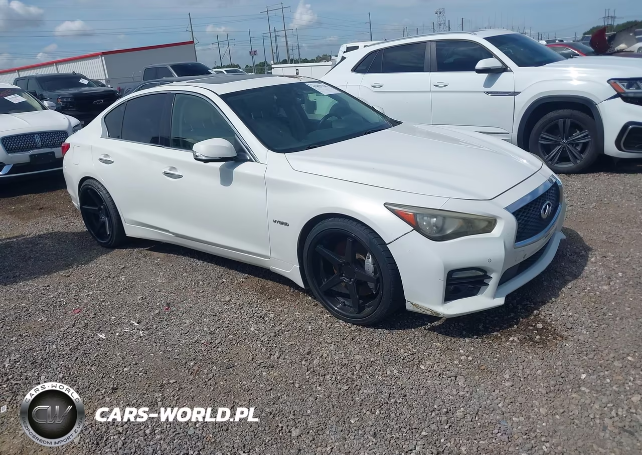 2014 Infiniti Q50 Hybrid Sport VIN:JN1AV7AP4EM690526 - 1