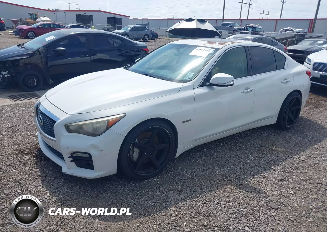 2014 Infiniti Q50 Hybrid Sport VIN:JN1AV7AP4EM690526 - 2