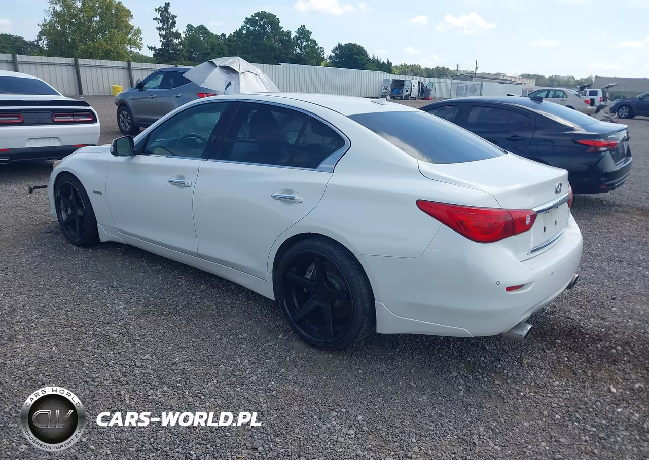 2014 Infiniti Q50 Hybrid Sport VIN:JN1AV7AP4EM690526 - 3