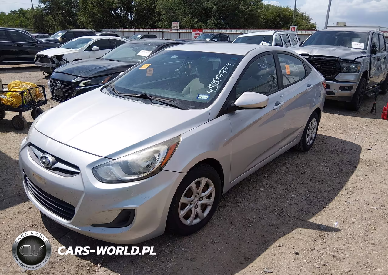 2014 Hyundai Accent Gls VIN:KMHCT4AE5EU749989 - 2