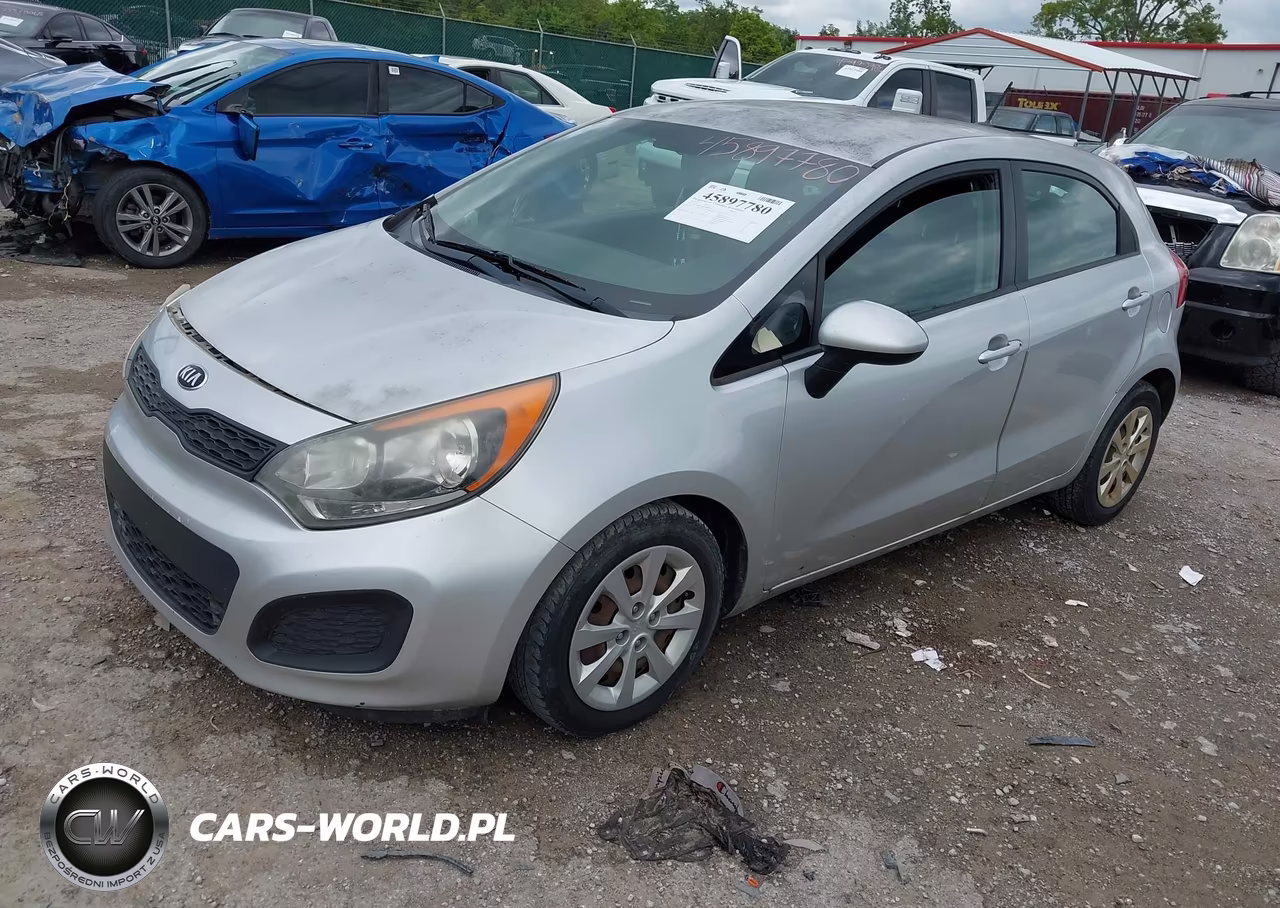 2015 Kia Rio Lx VIN:KNADM5A39F6448025 - 2