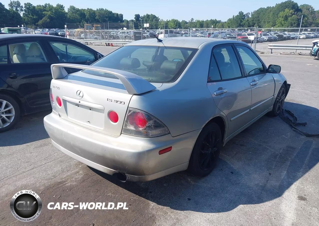 2004 Lexus Is 300 VIN:JTHBD192940085903 - 4