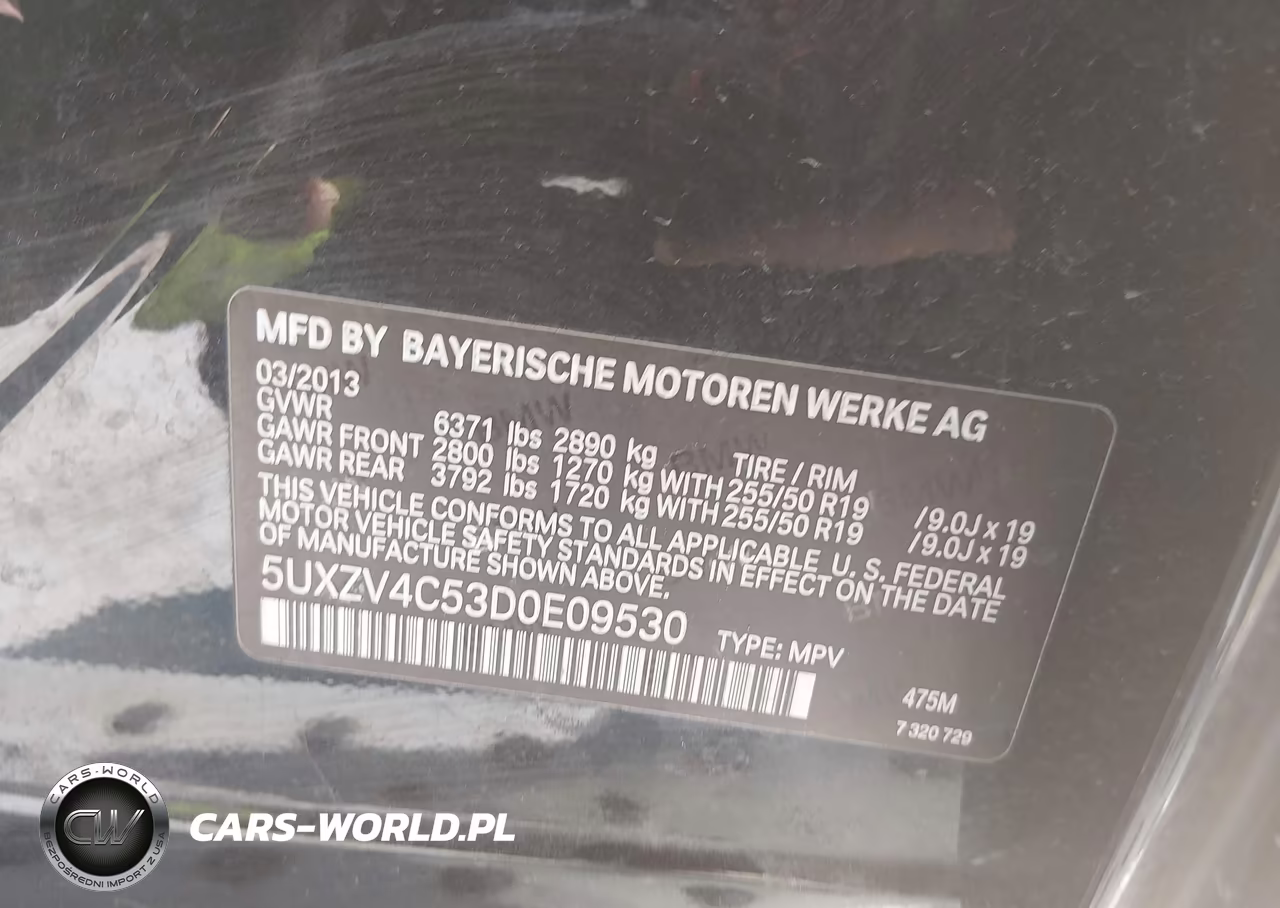 2013 BMW X5 xDrive35I-xDrive35I Premium-xDrive35I Sport Activity VIN:5UXZV4C53D0E09530 - 9