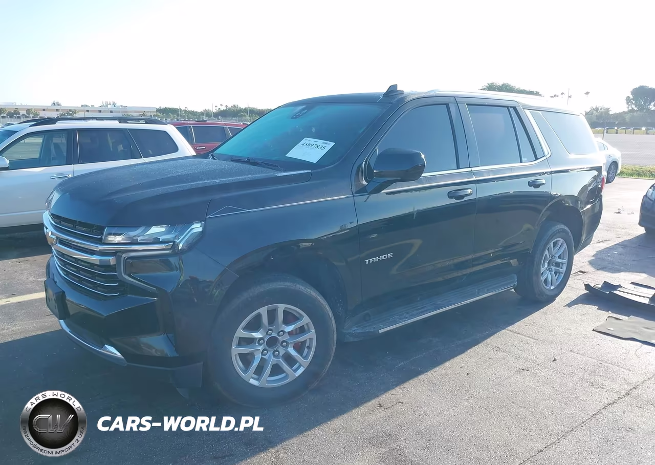 2021 Chevrolet Tahoe 2Wd Lt VIN:1GNSCNKD5MR196202 - 2
