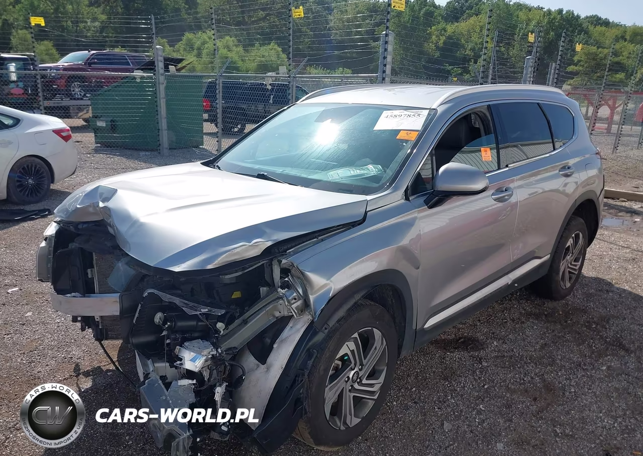 2022 Hyundai Santa Fe Sel VIN:5NMS2DAJ6NH472437 - 2