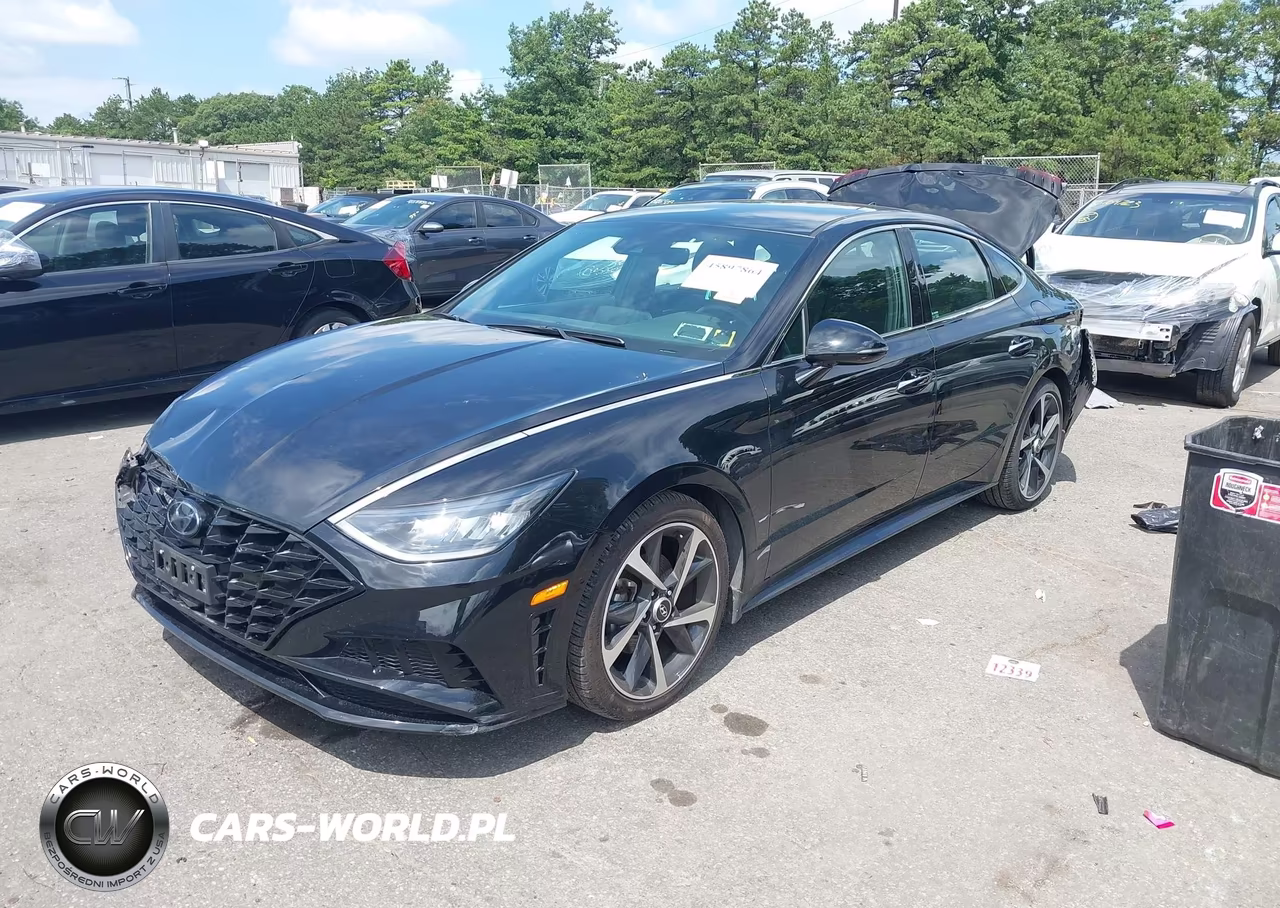 2021 Hyundai Sonata Sel Plus VIN:5NPEJ4J26MH091259 - 2
