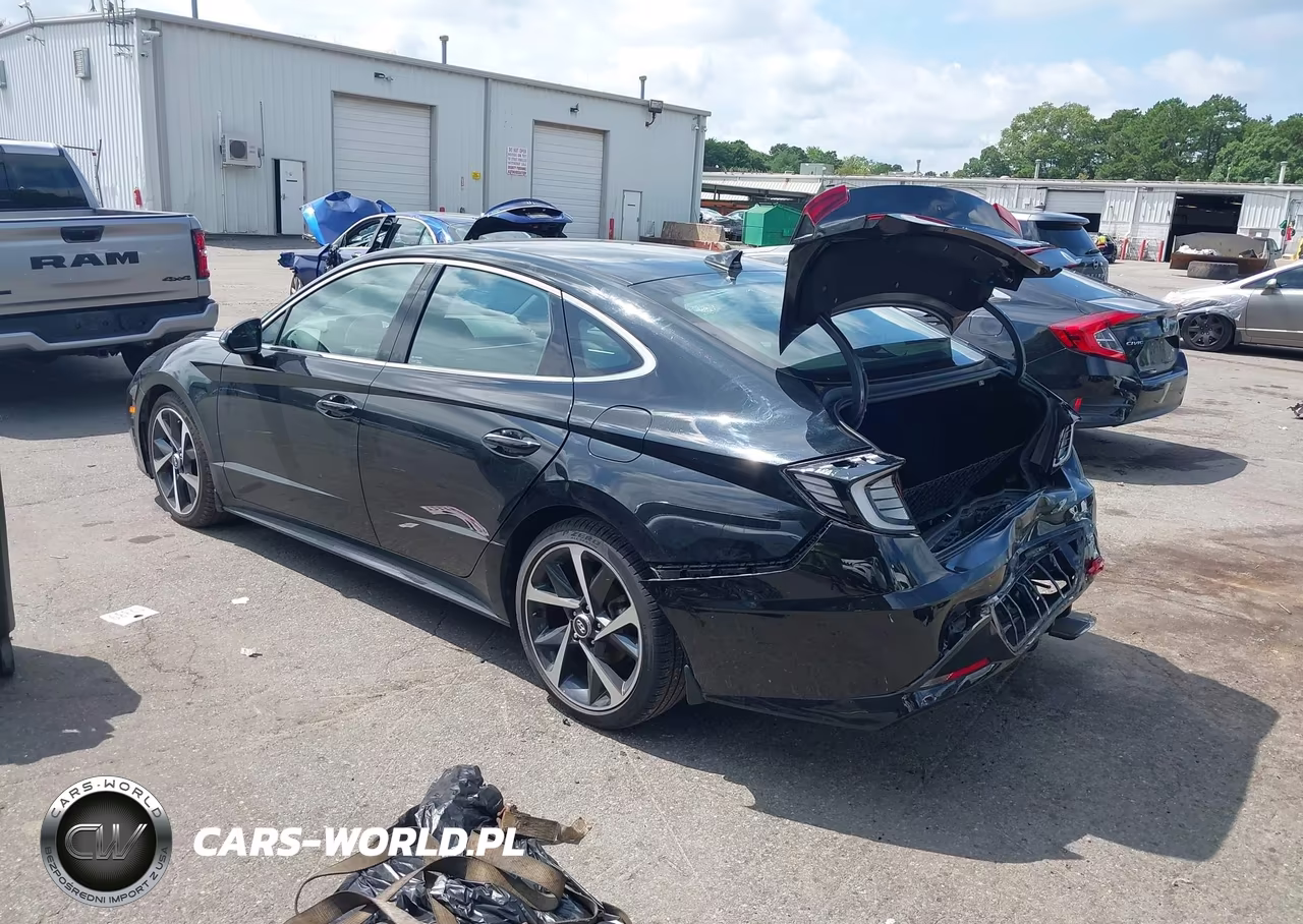 2021 Hyundai Sonata Sel Plus VIN:5NPEJ4J26MH091259 - 3