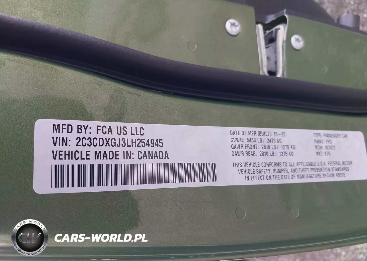 2020 Dodge Charger Scat Pack Rwd VIN:2C3CDXGJ3LH254945 - 9
