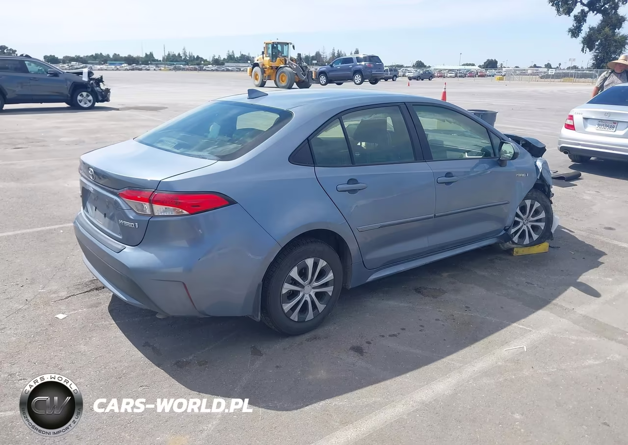 2021 Toyota Corolla Hybrid Le VIN:JTDEAMDE4MJ029419 - 4