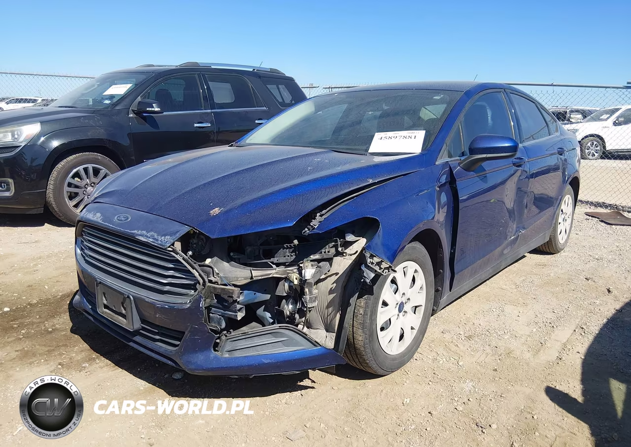 2014 Ford Fusion S VIN:3FA6P0G72ER328834 - 2
