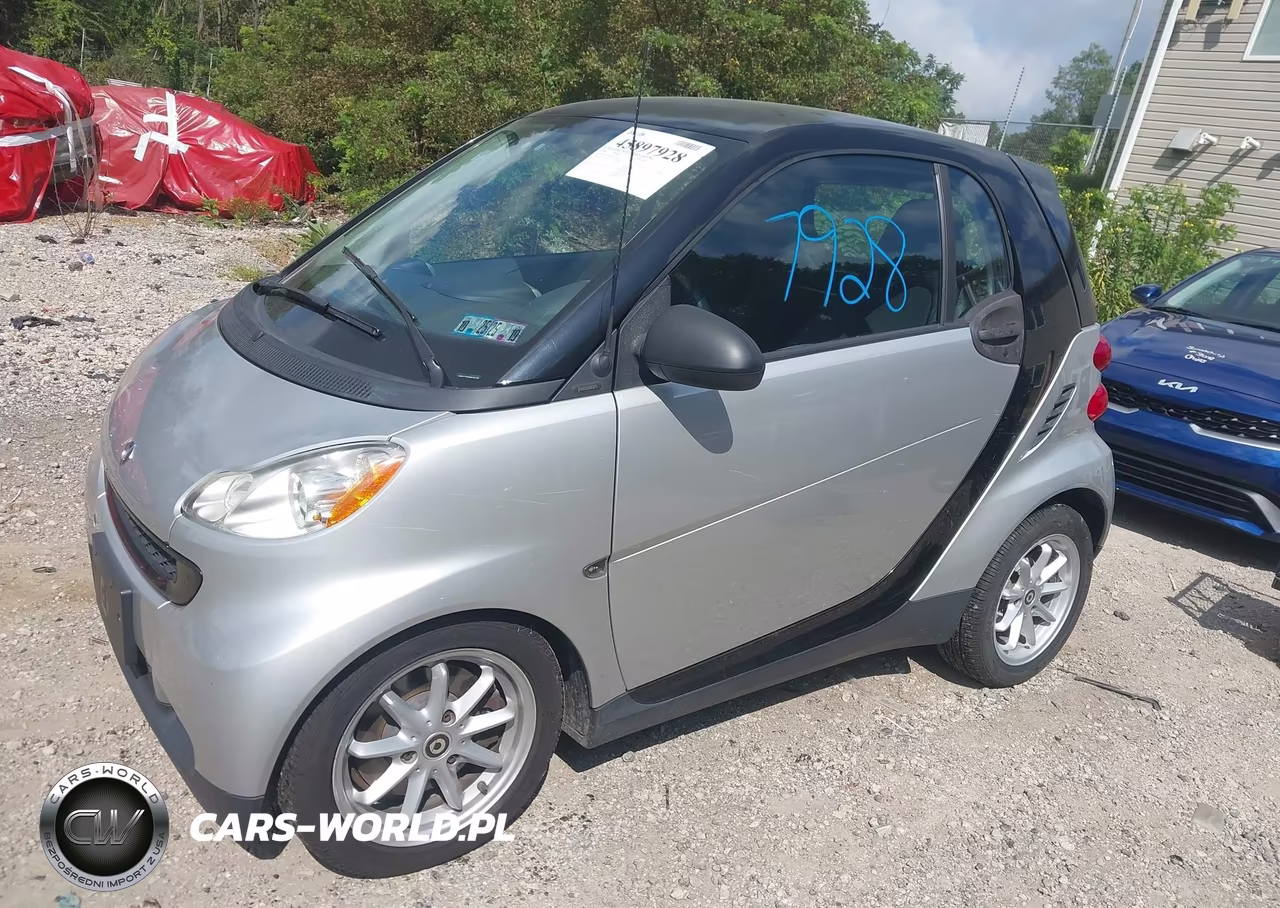 2008 Smart Fortwo Passion-Pure VIN:WMEEJ31X48K181170 - 2