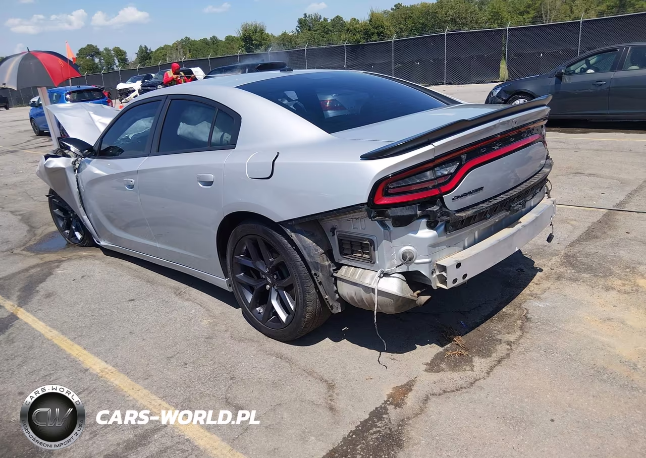 2022 Dodge Charger Sxt Rwd VIN:2C3CDXBG6NH243422 - 3