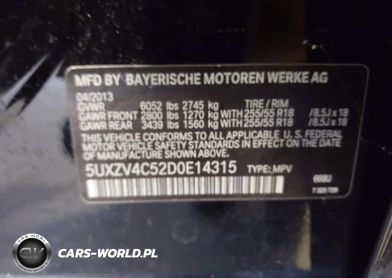 2013 BMW X5 xDrive35I-xDrive35I Premium-xDrive35I Sport Activity VIN:5UXZV4C52D0E14315 - 9