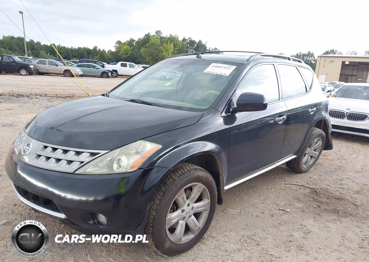 2007 Nissan Murano Sl VIN:JN8AZ08W57W627775 - 2