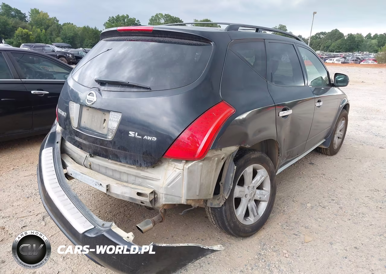 2007 Nissan Murano Sl VIN:JN8AZ08W57W627775 - 4