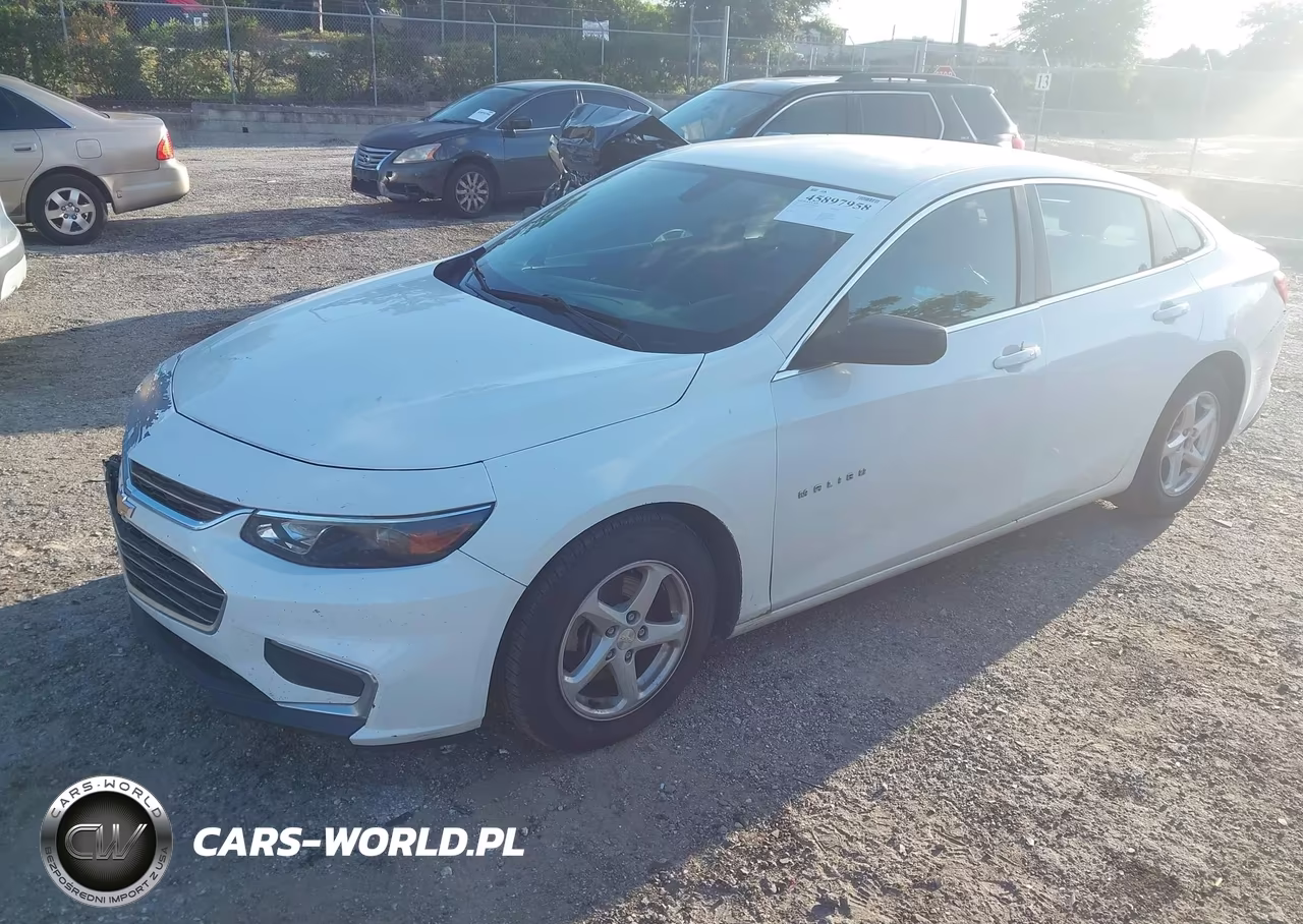 2017 Chevrolet Malibu Ls VIN:1G1ZB5ST8HF194400 - 2