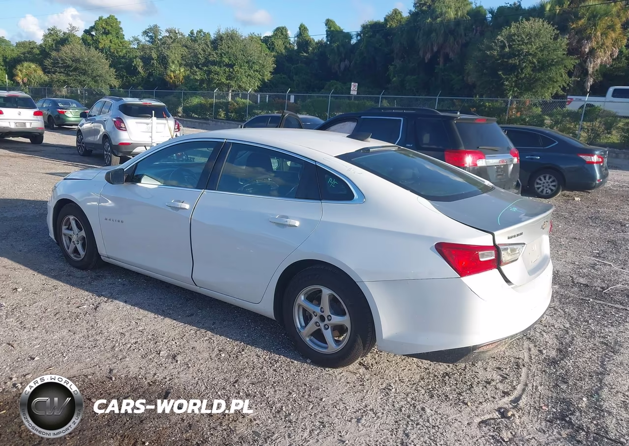 2017 Chevrolet Malibu Ls VIN:1G1ZB5ST8HF194400 - 3