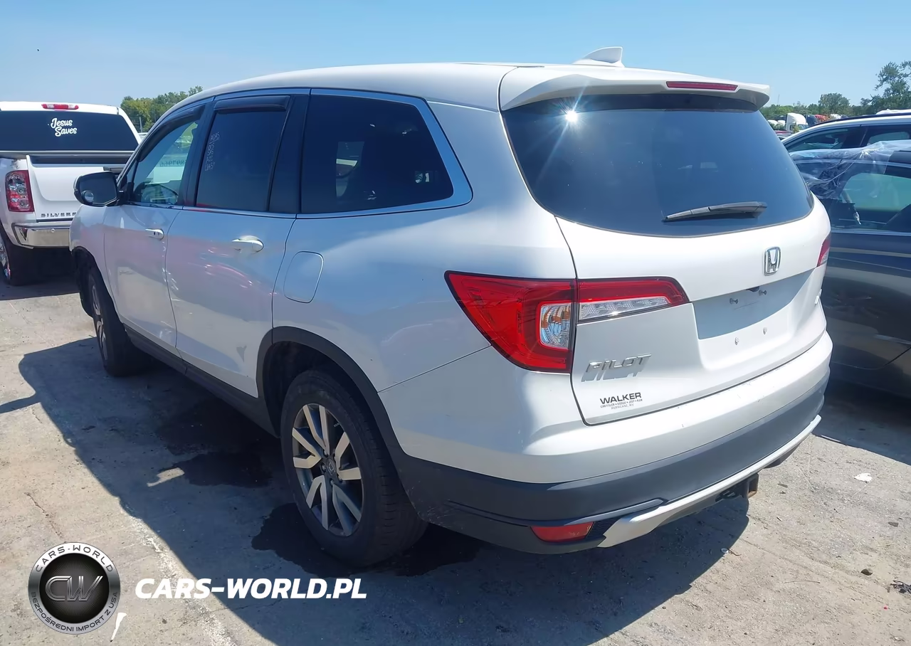 2022 Honda Pilot Awd Ex-L VIN:5FNYF6H51NB082320 - 3