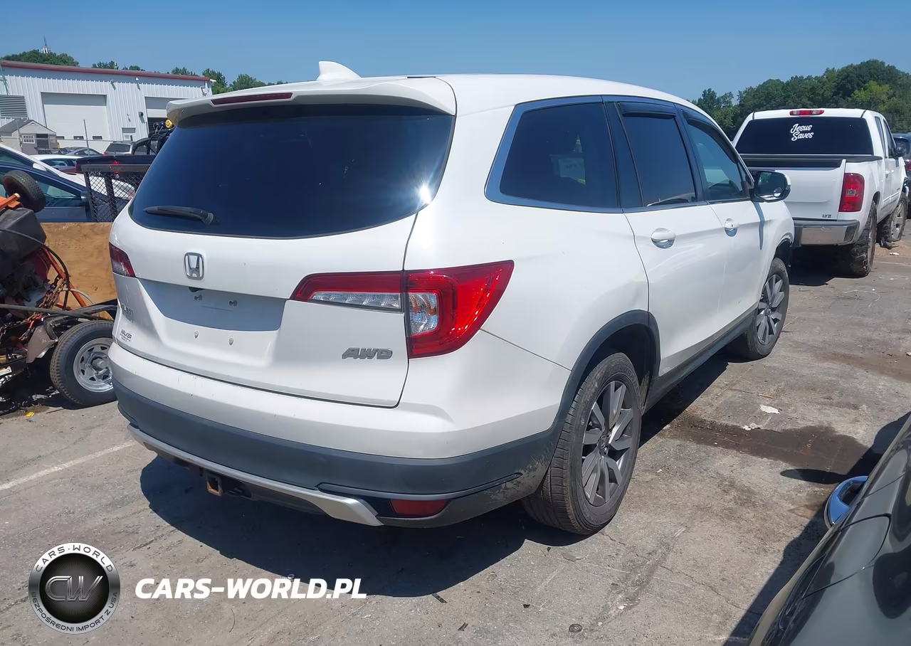 2022 Honda Pilot Awd Ex-L VIN:5FNYF6H51NB082320 - 4