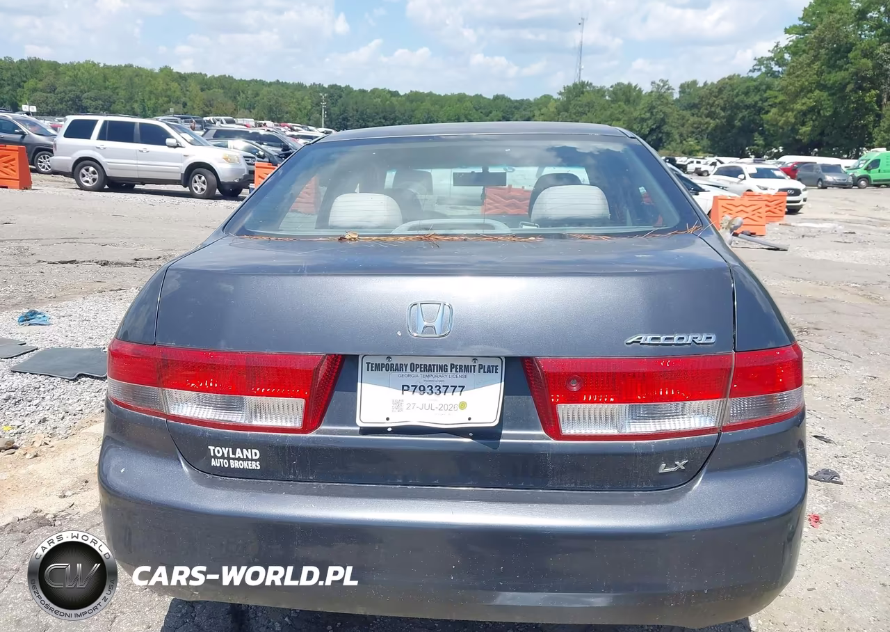 2004 Honda Accord 2.4 Lx VIN:1HGCM563X4A168875 - 15