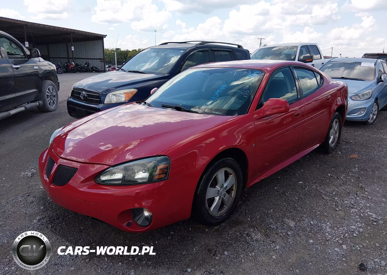 2008 Pontiac Grand Prix VIN:2G2WP552381176574 - 2